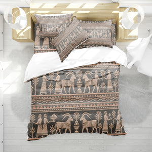 Mesopotamian Home Duvet Cover Set - Print 11