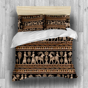 Mesopotamian Home Duvet Cover Set - Print 7