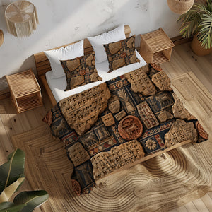 Mesopotamian Home Duvet Cover Set - Print 26