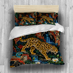 Mesoamerican Civilizations Duvet Cover Set - Print 31