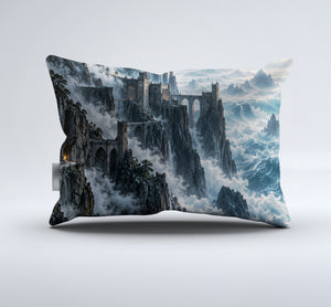 Fantasy Castle Forest Duvet Cover Set - Print 34