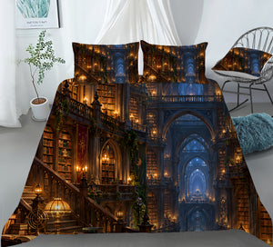 Enchanted Library Duvet Cover Set - Print 3