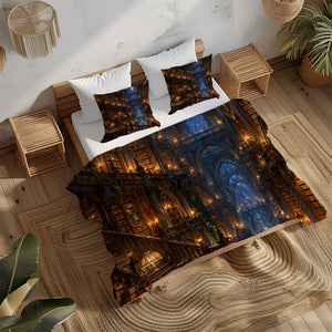 Enchanted Library Duvet Cover Set - Print 2
