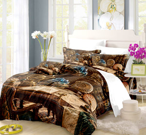 Enchanted Library Duvet Cover Set - Print 30