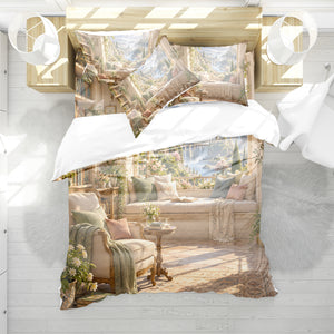Enchanted Library Duvet Cover Set - Print 35