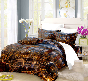 Celestial Observatory Duvet Cover Set - Print 6