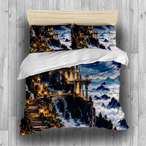 Celestial Observatory Duvet Cover Set - Print 7