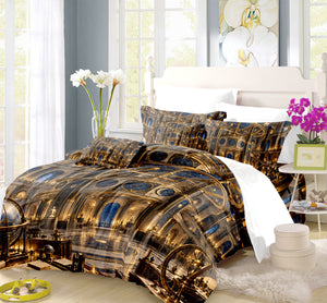 Celestial Observatory Duvet Cover Set - Print 18