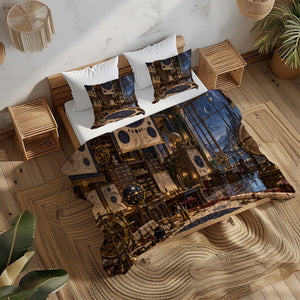 Celestial Observatory Duvet Cover Set - Print 20