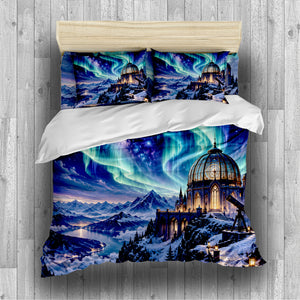 Celestial Observatory Duvet Cover Set - Print 31