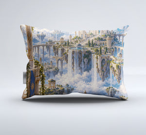 Floating Sky Kingdom Duvet Cover Set - Print 4