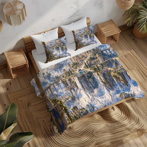 Floating Sky Kingdom Duvet Cover Set - Print 2