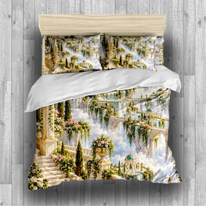 Floating Sky Kingdom Duvet Cover Set - Print 7
