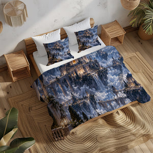 Floating Sky Kingdom Duvet Cover Set - Print 20