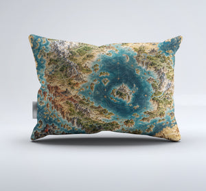 Fantasy World Map Duvet Cover Set - Print 4