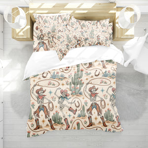 Skeleton Duvet Cover Set - Print 23