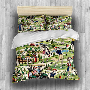 Skeleton Lifestyle Sports Duvet Cover Set - Print 1