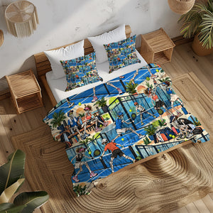 Skeleton Lifestyle Sports Duvet Cover Set - Print 32