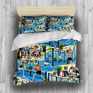 Skeleton Lifestyle Sports Duvet Cover Set - Print 31