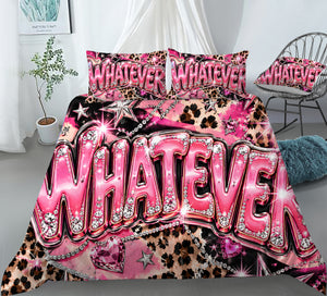 WHATEVER Duvet Cover Set - Print 3