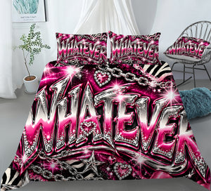 WHATEVER Duvet Cover Set - Print 33