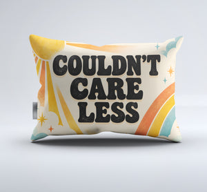 COULDN'T CARE LESS Duvet Cover Set - Print 4