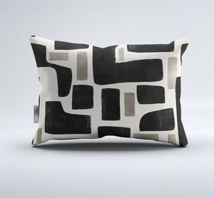 Contemporary Earth & Loom Geometry Duvet Cover Set - Print 4
