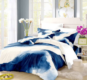 Contemporary Earth & Loom Geometry Duvet Cover Set - Print 24