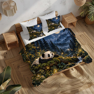Panda Adult Nature & Quiet Home Duvet Cover Set - Print 20