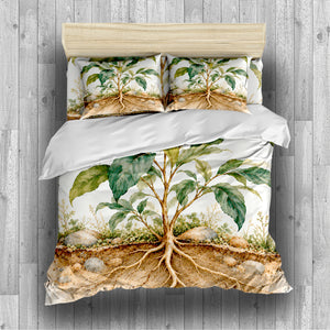 Yoga Meditation Energy Duvet Cover Set - Print 19