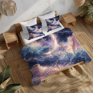 Yoga Meditation Energy Duvet Cover Set - Print 26