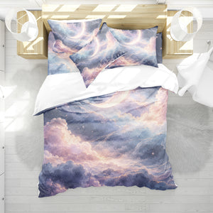 Yoga Meditation Energy Duvet Cover Set - Print 29
