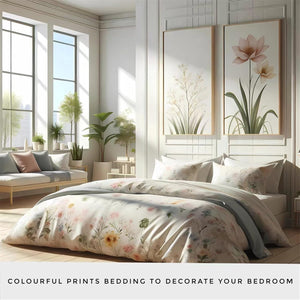 Exquisite Blue Butterfly Skeleton Bedding Vintage Skeleton Duvet Cover Set - Print 14