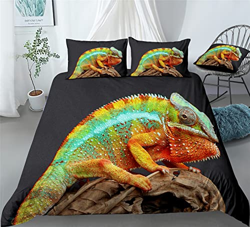 Gecko Lizards Duvet Cover Set