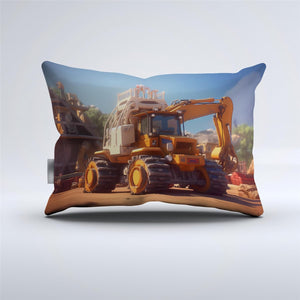Engineering Vehicles Prints Bedding Cartoon Engineering Vehicle Duvet Cover Set - Print 10