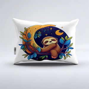 Forests Sloth Duvet Cover Set - Print 12