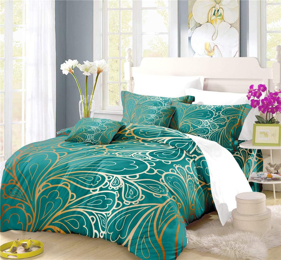 Peacock Duvet Cover Set