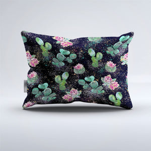 Succulent Plant Bedding Cactus Flower Green Plant Duvet Cover Set - Print 4