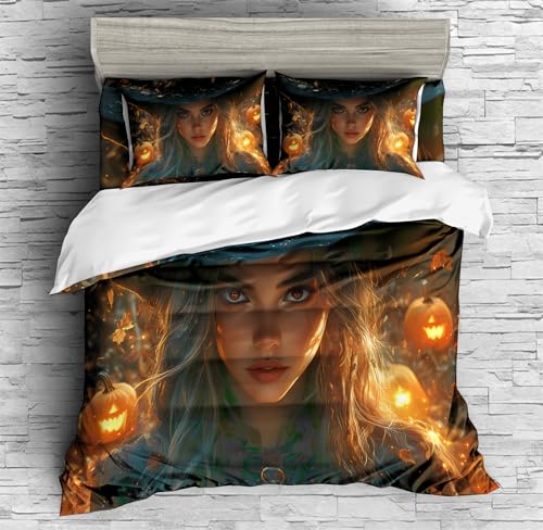 REALIN Starry Sky Themed Duvet Cover Set Cosmic Night Sky Pattern Bedding Girl Boy Kids Bed Sets 3/4PCS Quilt Covers/Sheets/Pillow Shams,Twin/Full/Queen/King (A,Full-200x229cm-3PCS)