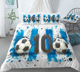Cute Argentina Football Duvet Cover Set - Print 1