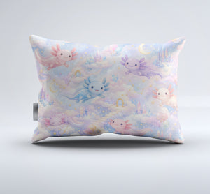 Dreamy Axolotl Fantasy Duvet Cover Set - Print 22
