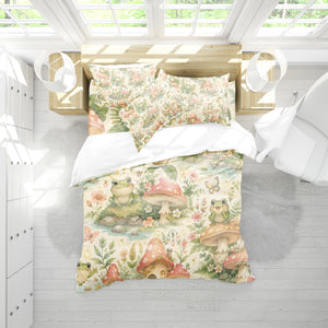Dreamy Frog Fantasy Duvet Cover Set - Print 5