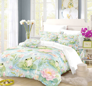 Dreamy Frog Fantasy Duvet Cover Set - Print 12