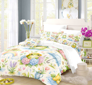Dreamy Frog Fantasy Duvet Cover Set - Print 24