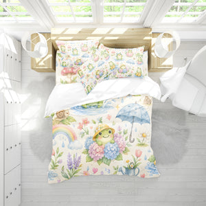 Dreamy Frog Fantasy Duvet Cover Set - Print 23