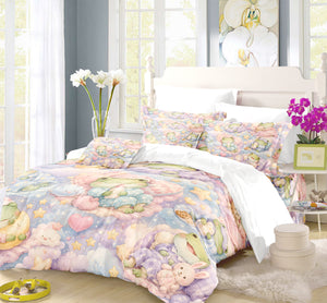 Dreamy Frog Fantasy Duvet Cover Set - Print 30