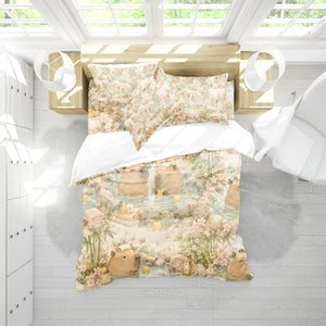 Capybara Duvet Cover Set - Print 5