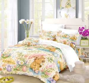 Capybara Duvet Cover Set - Print 24