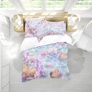 Capybara Duvet Cover Set - Print 35