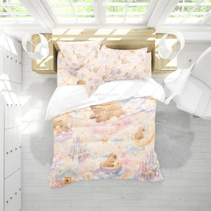 Capybara Duvet Cover Set - Print 47